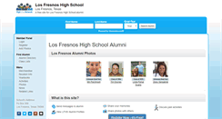 Desktop Screenshot of losfresnoshighschool.org
