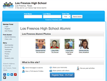 Tablet Screenshot of losfresnoshighschool.org